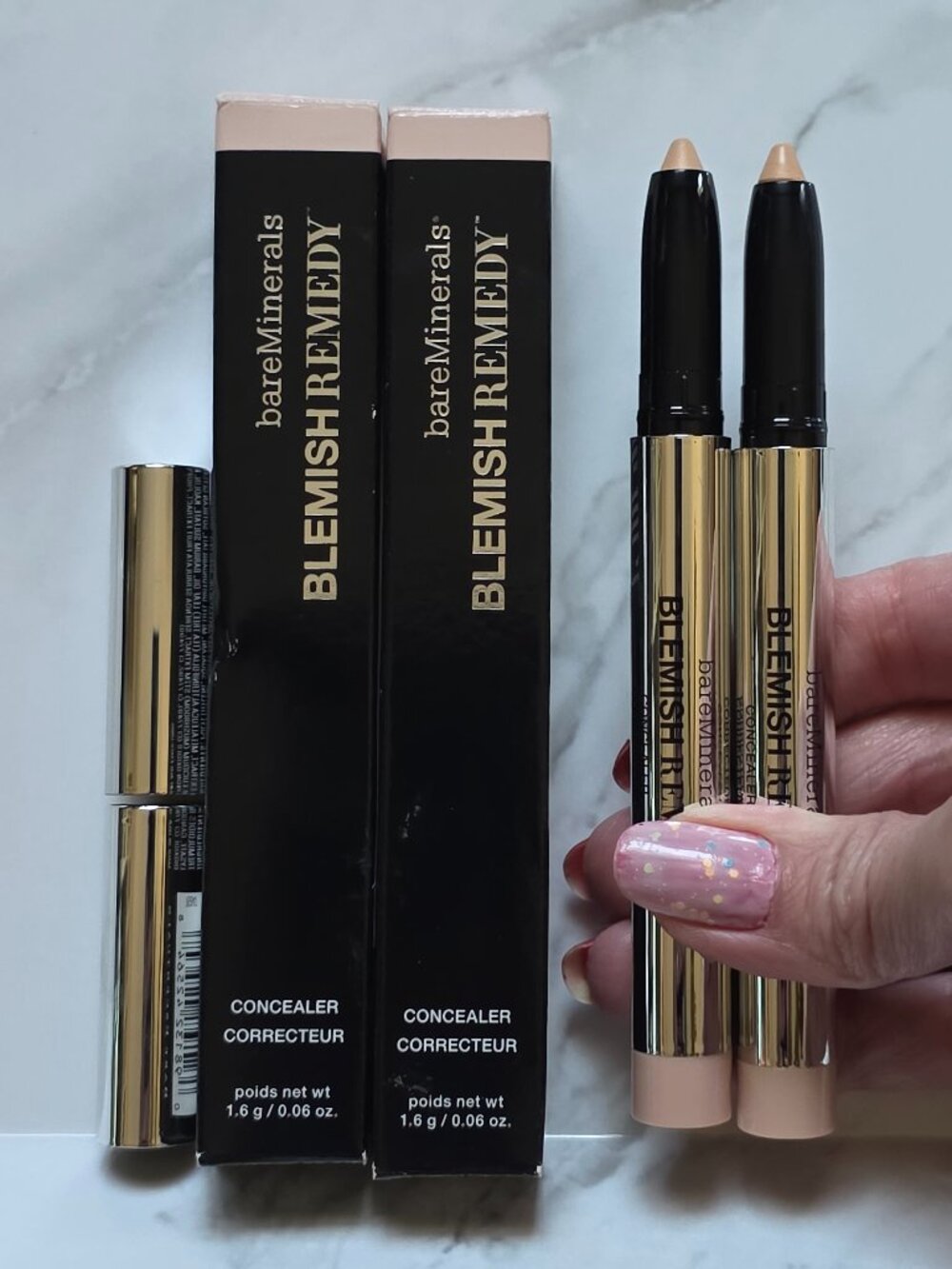 2 x bareMinerals Blemish Remedy LIGHT Concealer Crayon (0.06 oz. each)